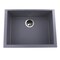 Nantucket Sinks Small Single Bowl Undermount Granite Composite Titanium PR2418-TI - alternate 1